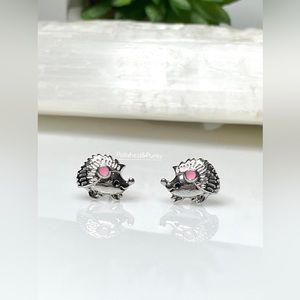 Hedgehog earrings ~ Tiny Earrings ~ small earrings ~ fun earrings~ in gift box